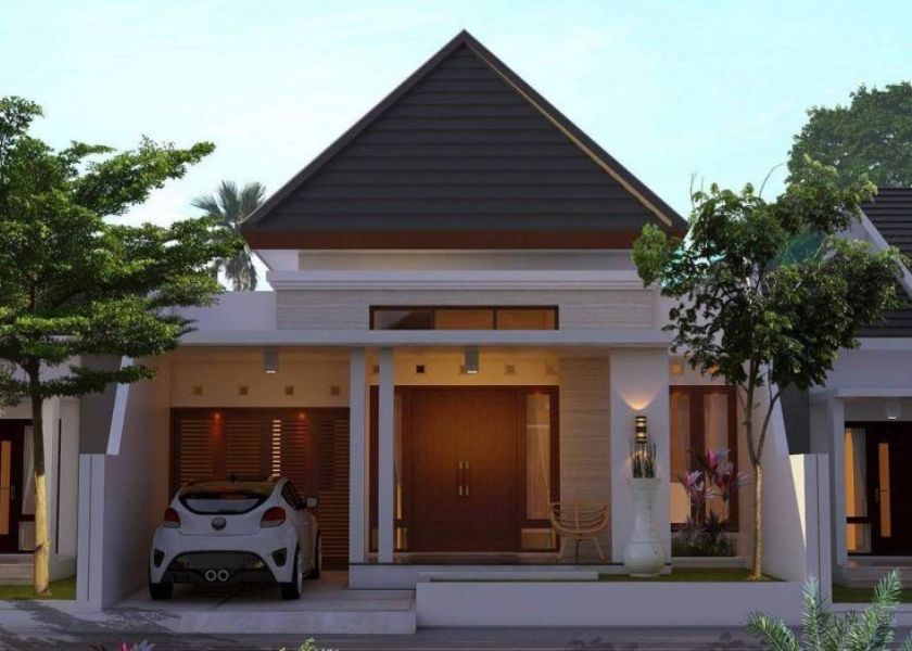 Rumah Limasan dengan Teras
